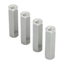 1516 シリーズ 8mm REX™ スタンドオフ (M4 x 0.7mm スレッド、長さ 28mm) - 4 個パック