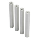 1516シリーズ 8mm REX™ スタンドオフ (ネジ穴 M4x0.7mm、長さ 56mm) - 4個パック