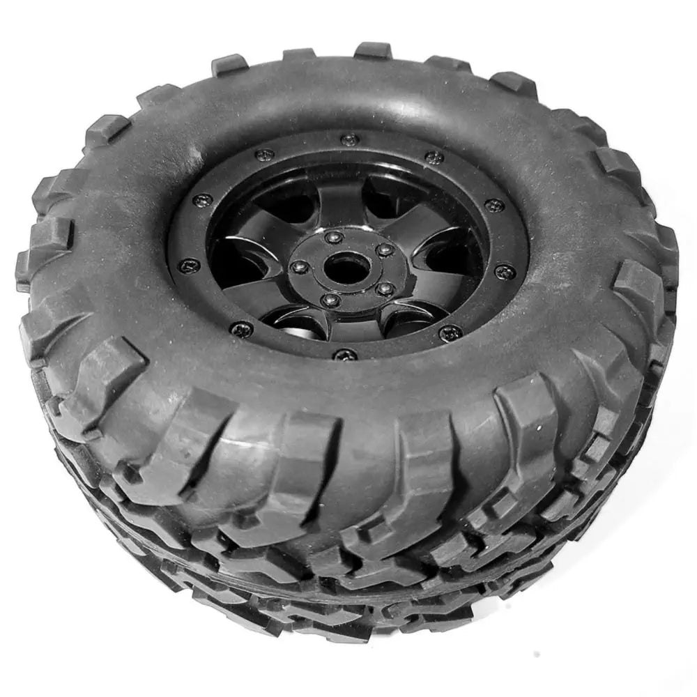 Lynxmotion A4WD3 160mm x 85mm ブラックビードロックタイヤ（2本セット）