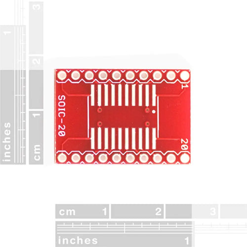 20ピンSOIC / DIPアダプタ