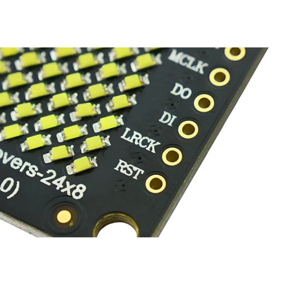 24×8 LED マトリックス (ホワイト) - FireBeetle カバー