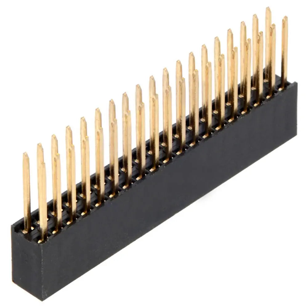 2 x 19 積層型 0.100インチストレートメスヘッダ