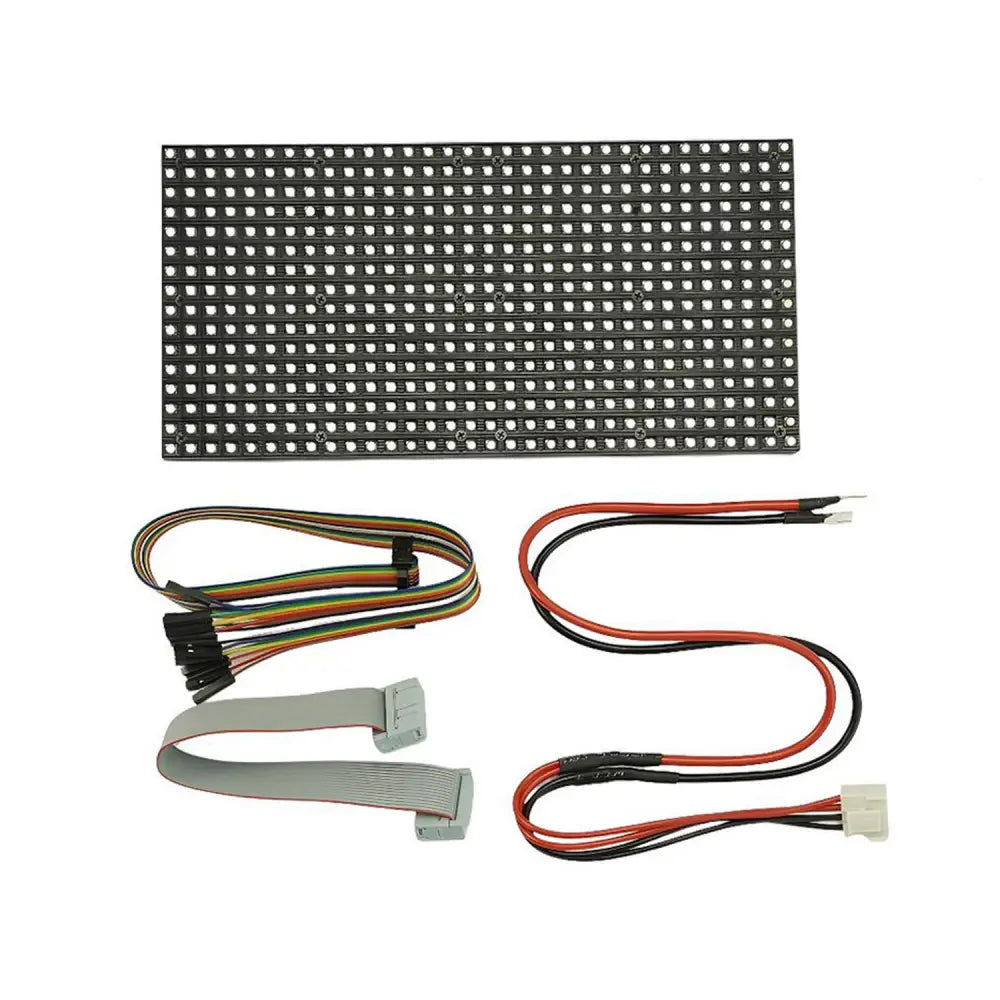 32x16 RGB LEDマトリクスパネル（6mmピッチ） - RobotShop