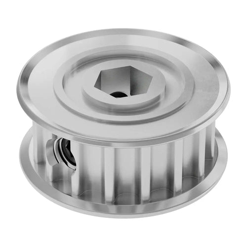 3417 シリーズ 5mm HTD ピッチ セットスクリュー ピニオン タイミング ベルト プーリー (8mm REX™ ボア、16T)