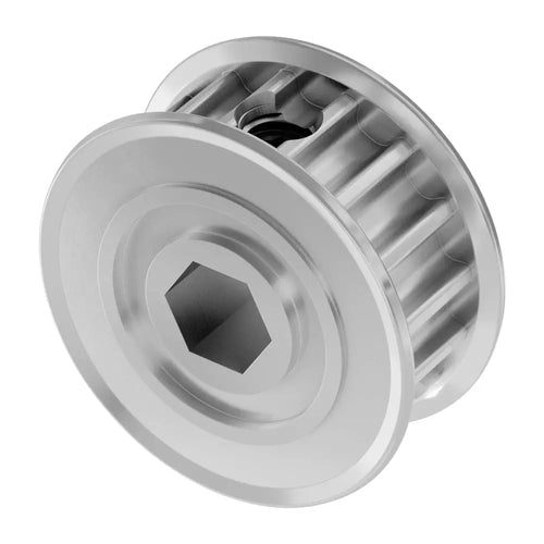 3417 シリーズ 5mm HTD ピッチ セットスクリュー ピニオン タイミング ベルト プーリー (8mm REX™ ボア、16T)