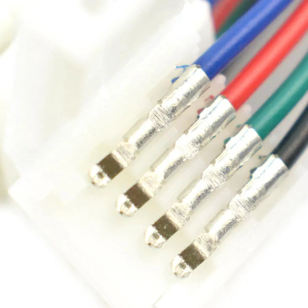 4ピン LEDストリップ コネクタケーブル (5本)