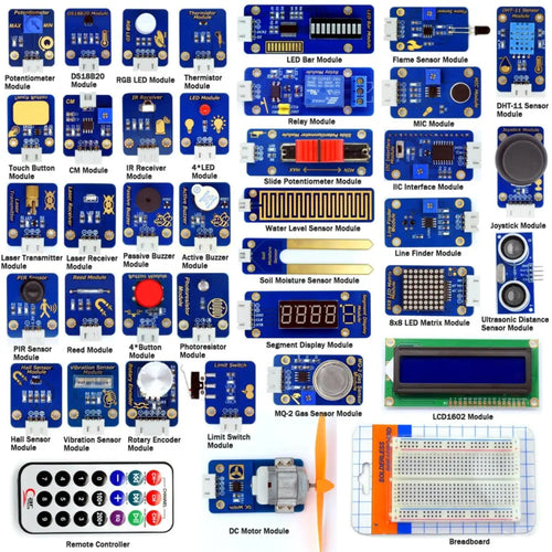 Adeept Uno R3 42モジュール アルティメイトセンサキット