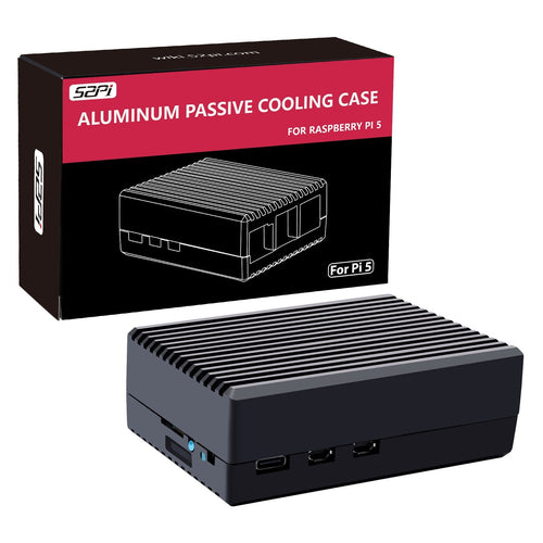 Raspberry Pi 5用 52Pi アルミニウムパッシブ冷却ケース