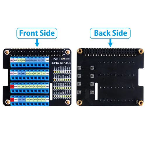 52Pi GPIO ネジ端子HAT (Raspberry Pi用)