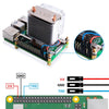 52Pi ICE Tower CPU冷却システム V2 (RGB LED搭載、Raspberry Pi 4B / 3B+用、シルバー)
