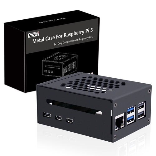 52Pi メタルケース (Raspberry Pi 5用、X1000 PCIeボード対応)
