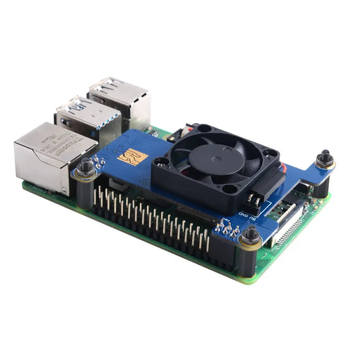 52Pi Raspberry Pi PoE HAT (冷却ファン付き、Pi 4 モデル B / 3B+用)