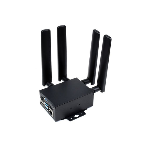 Raspberry Pi用 5G HAT 4 x LTE-Aアンテナ マルチバンド 5G / 4G / 3G RM502Q-AE ケース & USプラグ付き