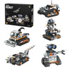 5-in-1 プログラマブルビルディングブロック STEMロボットキット