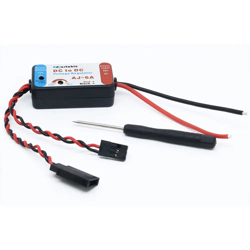 は自分にプチご褒美を DC-DC 5~12V 調整可能電圧 RobotShop - AJ-6A-JR レギュレータ 旅行用電源変換プラグ
