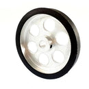 60mmアルミホイール - 軸径6mm