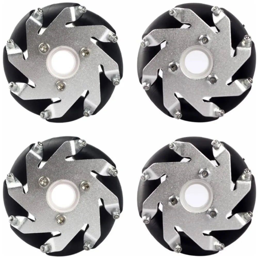 60mm メカナムホイールセット (左2個、右2個)