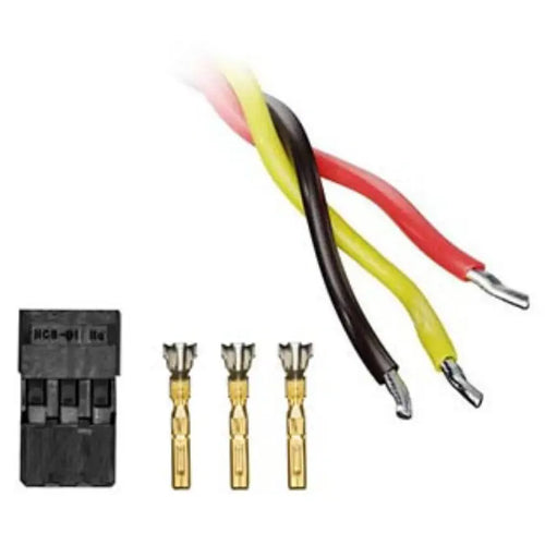 6 inch Hitec スーパーデューティ サーボリード (メス) - 2個