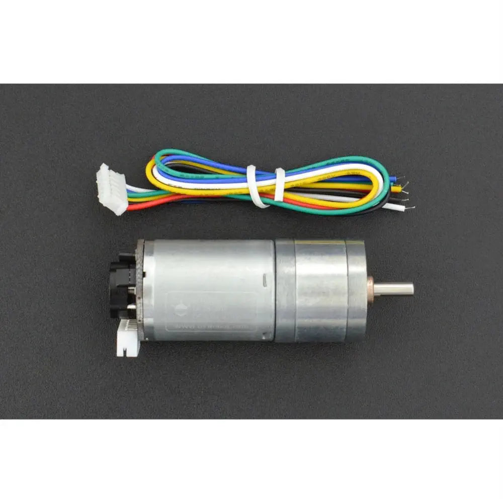6V DCモータ 10kgf･cm 210RPM エンコーダ付き