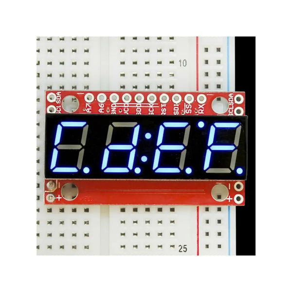 ranページ 7-Segment Serial Display (Blue) - RobotShop