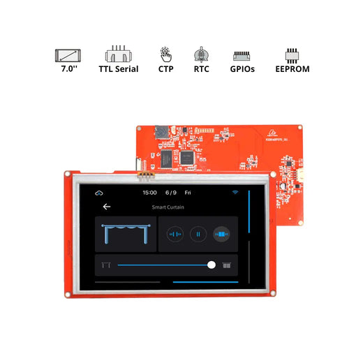 Nextion 7 inch NX8048P070 インテリジェントシリーズ HMI 静電容量式  タッチディスプレイ