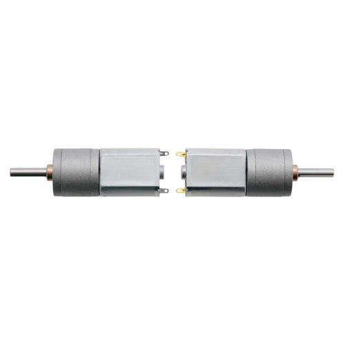 78:1 メタルギアモータ D20mm x L43mm 12V CB 延長モータシャフト付属
