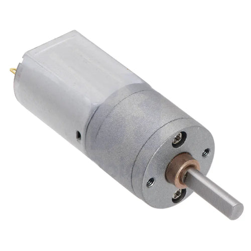 78:1 メタルギアモータ D20mm x L43mm 12V CB 延長モータシャフト付属