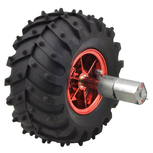 78:1 メタルギアモータ D20mm x L43mm 12V CB 延長モータシャフト付属