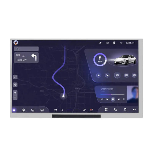 Waveshare 7 Inch  QLED 統合ディスプレイ 1024 x 600 開発アクセサリ付き