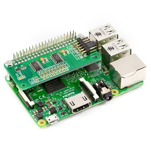 Raspberry Pi用 8チャンネル 18ビット アナログ-デジタル変換器