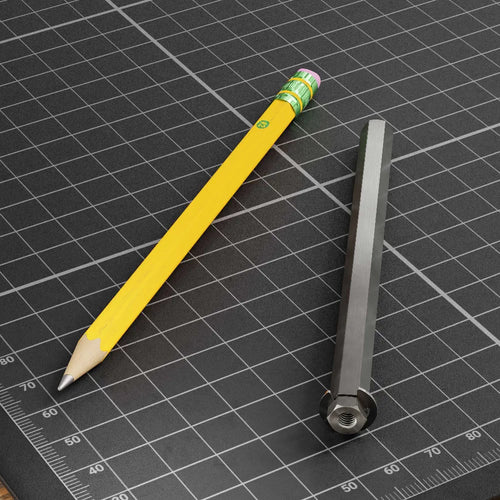 8mm REX™シャフト (E クリップ付き、ステンレススチール製、長さ 112mm)