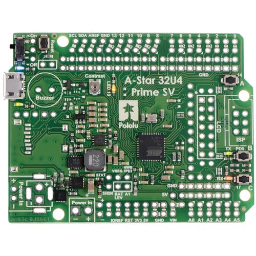 A-Star 32U4 Prime SV (SMT コンポーネントのみ)