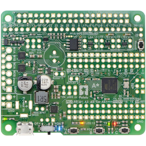 A-Star 32U4 ロボット コントローラー SV (Raspberry Pi ブリッジ付き) (SMT コンポーネントのみ)