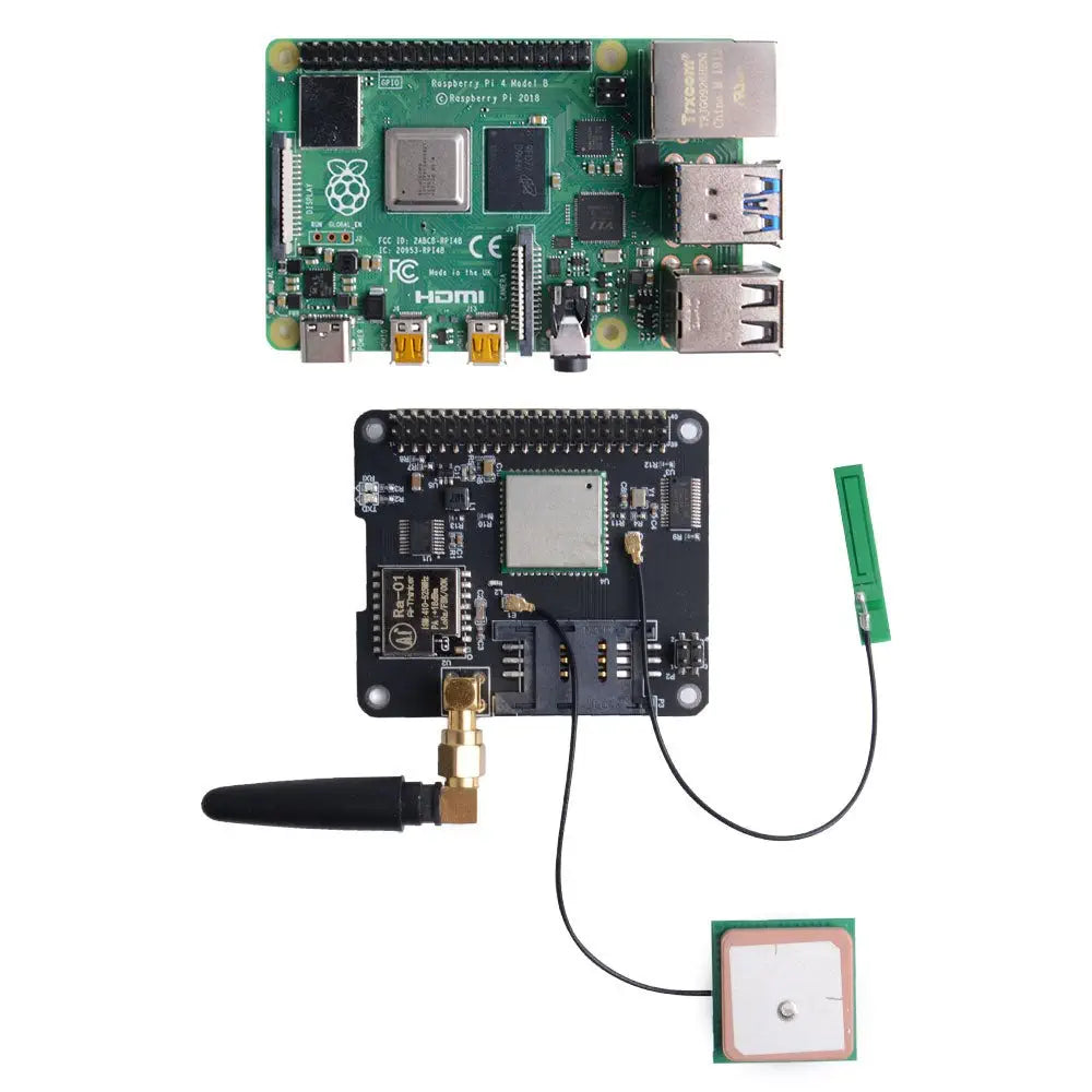Docker Pi Raspberry Pi用 IoT Node (A) (GPS、BDS、GSM、LoRa互換)