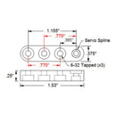 Actoboticsサーボアーム（Hitec）
