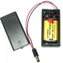 Adafruit 9V電池ホルダー（スイッチ&バレルコネクタ付き）