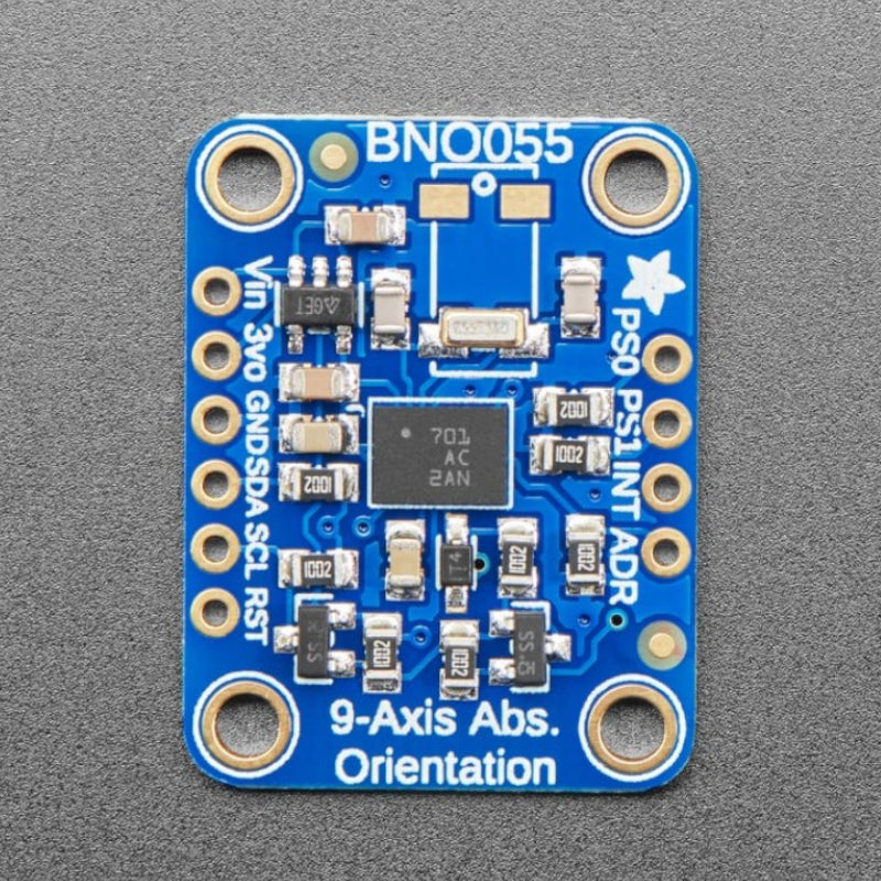 BNO055 9DOF 絶対方位 IMU Fusion ブレークアウトボード