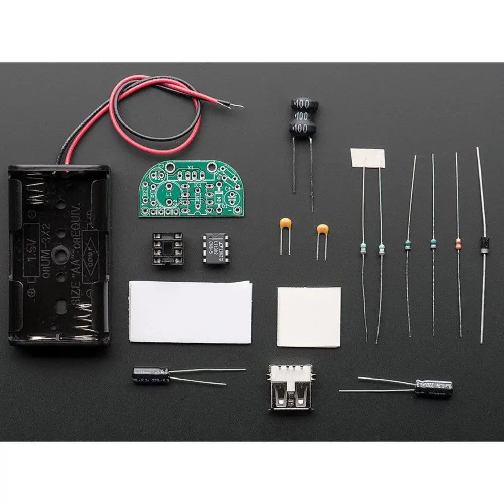 Adafruit Minty Boost USB充電器キット