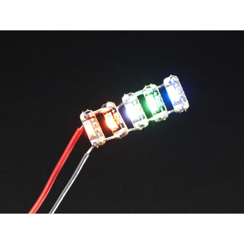 Adafruit マルチカラー LEDスパンコール (5個セット)