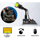 Adeept 5-DOF Arduino互換プログラマブルオレンジロボットアームキット、OLED ディスプレイ付き