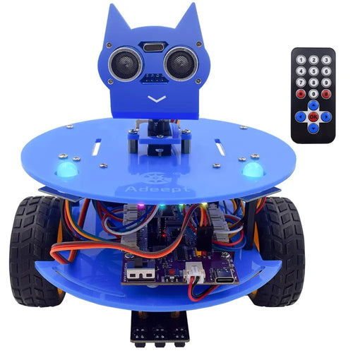 Adeept スマートカーキット (Arduino IDE対応) 青色