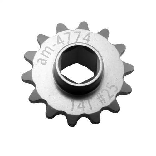 AndyMark 25 シリーズ シンメトリカルハブ スプロケット 375 六角 14 歯