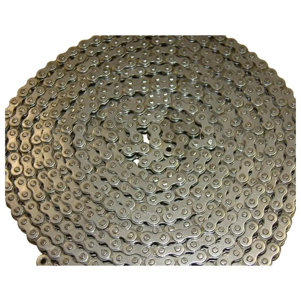 #25 Single Strand-Riveted Roller Chain、10フィート