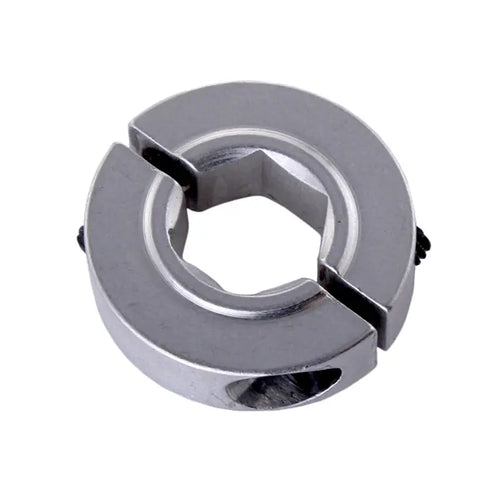 AndyMark 3/8 inch 六角カラークランプ薄型 (0.25 inch、二分割型)