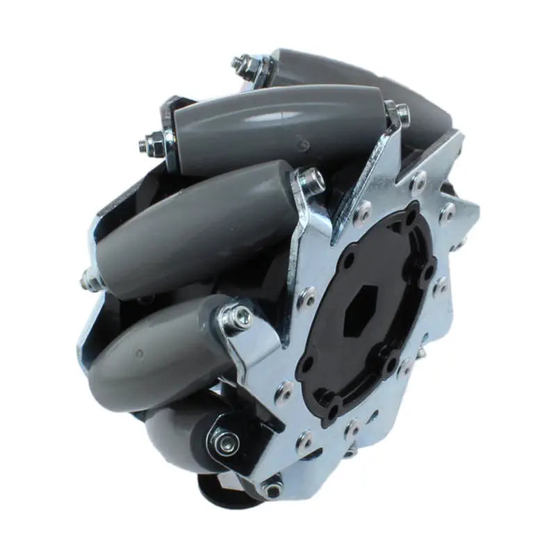 AndyMark 4 inch HD メカナムホイール (ボア 1/2 inch 六角、右)