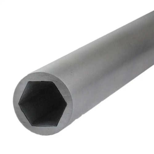 AndyMark アルミニウムスペーサストック (12.7mm 六角、シルバ、長さ 304.8mm)