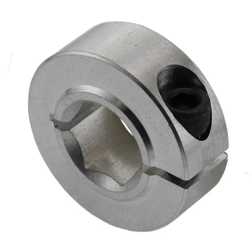 AndyMark 1/2 Inch (12.7mm) 六角カラークランプ シルバー HD (0.5 Inch (12.7mm)) 固定タイプ