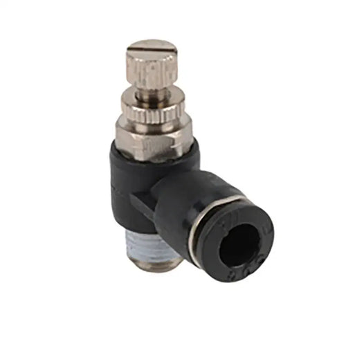 AndyMark 1/8 NPT オス - 1/4 チューブ エルボ m-Out フロー バルブ