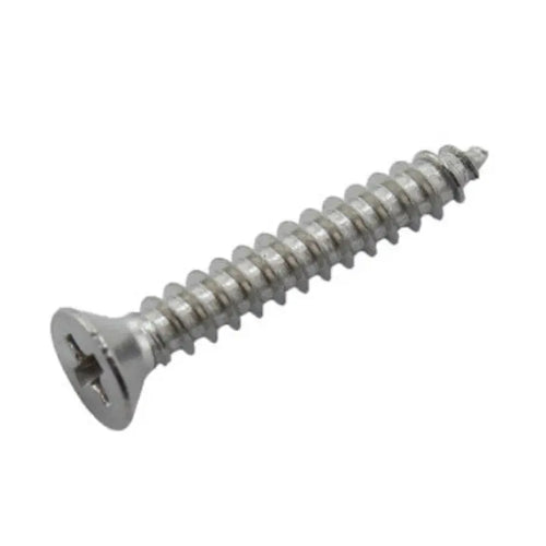 AndyMark 4-24 x 0.75インチ フラットヘッド フィリップス シートメタル ネジ