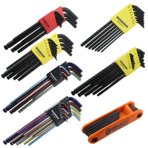 AndyMark 六角レンチセット メトリックボールエンド XL ColorGuard